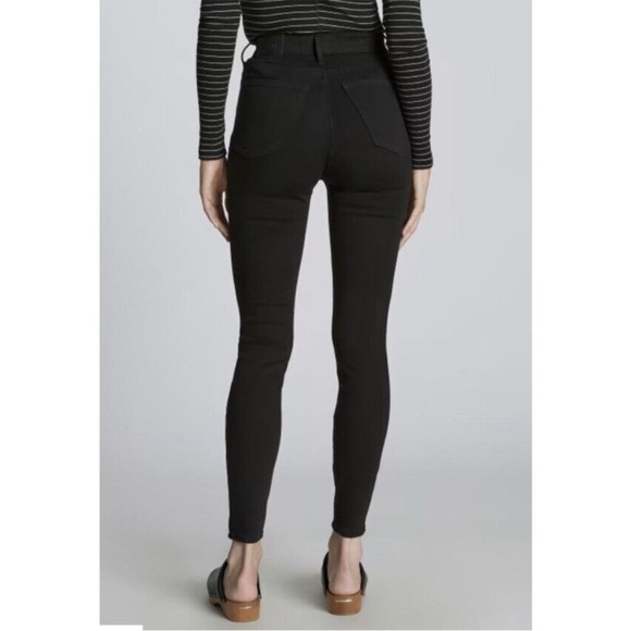 EVERLANE Black The Way High Skinny Jean Sz 28 - Picture 2 of 13